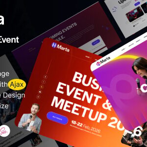 Marta - Conference & Event HTML Template
