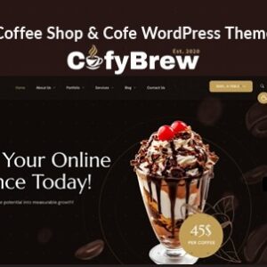 Cofybrew – Coffee Shop & Cafe WordPress Theme