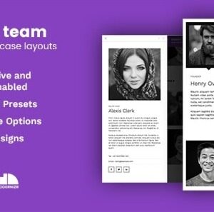 The Team - Team Showcase Framework HTML5