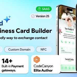 GoBiz – vCard SaaS Digital Business Card Builder